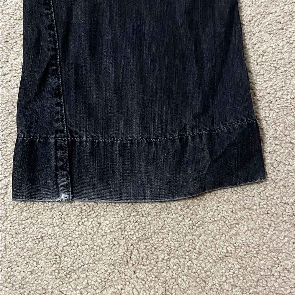 INC International Concepts Dark Wide-Leg Jeans - Picture 4 of 5